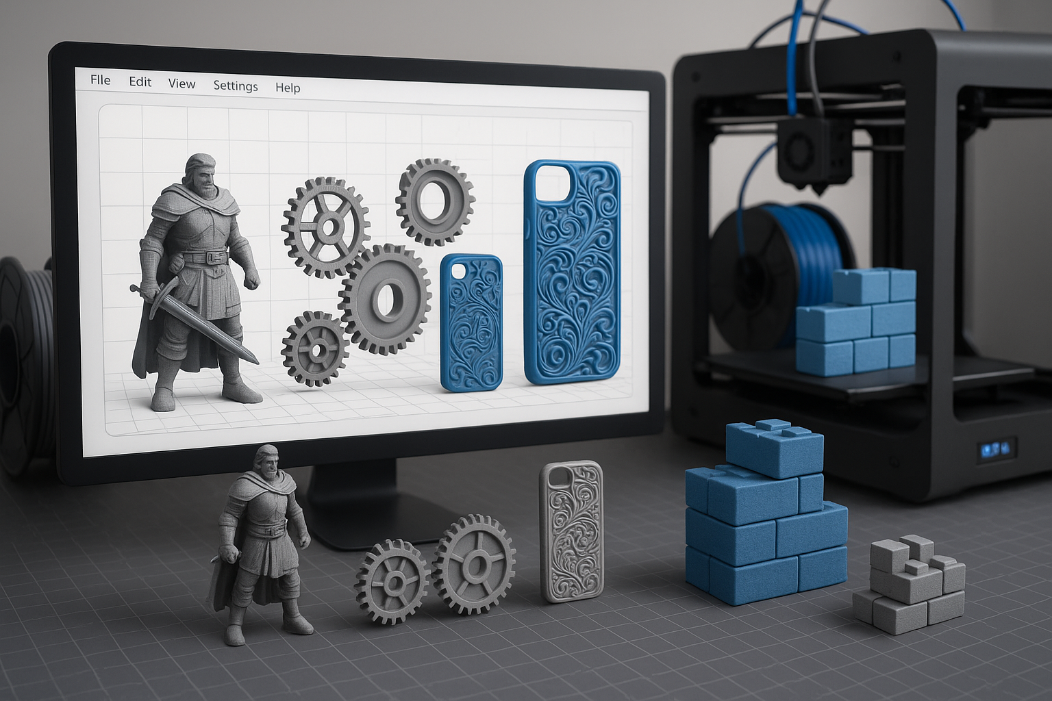3d druck modelle